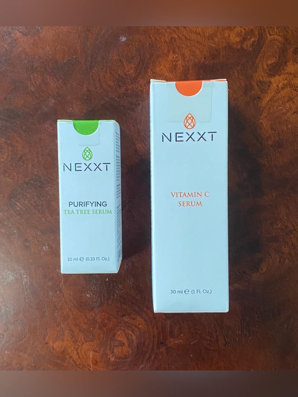 NEXXT Purifying Tea Tree Serum & Vitamin C Serum